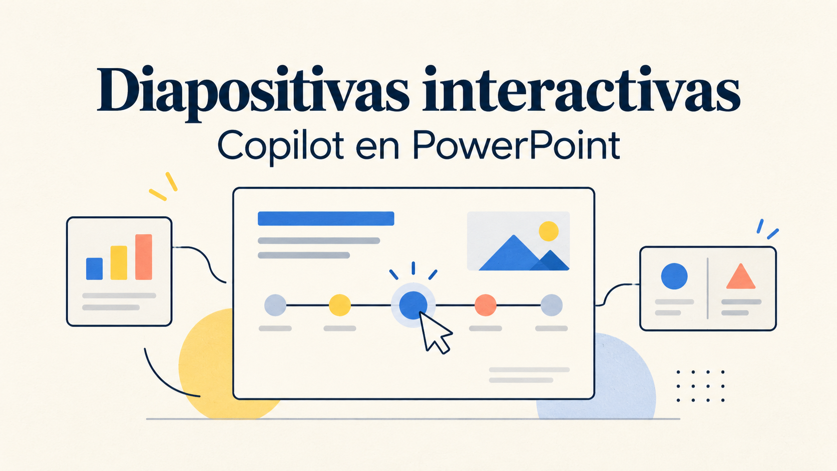 Diapositivas interactivas en PowerPoint: cinco opciones con Copilot